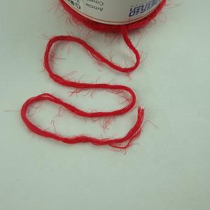 1/1.2NM Fluffy Velvet Chenille 20% Nylon 31% Acrylic 49% Polyester For Knitting