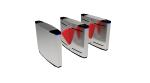 Facial Recognition Speed Gate Turnstile DC 24V Custom Double Barrier