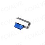 BSPT End Connection Mini Ball Valve made of 304 Stainless Steel for Household