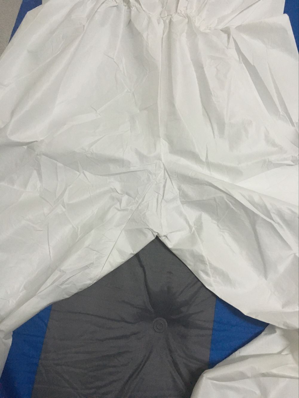 Disposable microporous industry coverall with flap,PP or SMS non-woven,white protecitve coverall against oil
