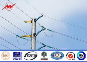 Wholesale Electricity Distribution Steel Utility Electric Telescoping Pole Hot Dip Galvanization from china suppliers