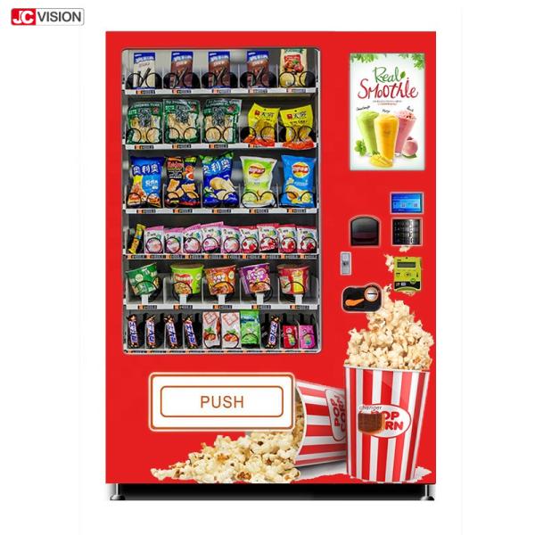 JCVISION Automatic Vending Machine 22inch Snack and Drink Beverage Vending