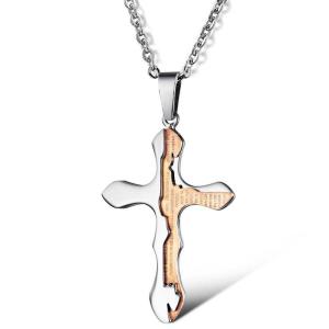 Wholesale New Fashion Tagor Jewelry 316L Stainless Steel Pendant Necklace TYGN107 from china suppliers