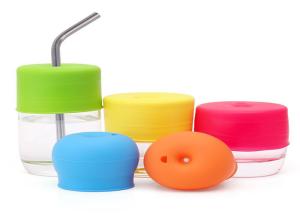 Wholesale Reusable BPA Free Silicone Sippy Cup Lids With Straw Hole Eco - Friendly from china suppliers