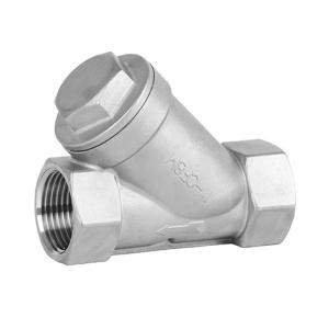 Wholesale Stainless Steel Y Strainer A351 Gr.CF8M 1&quot; PN10 FNPT Threaded from china suppliers