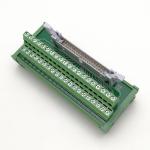 IDC40 40 pin Connector Terminal Blocks Breakout Board 1M Cable for Mitsubishi