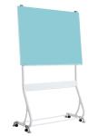 Small Single Sided Magnetic Glass Whiteboard , Office Glass Writing Boards