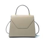 2024 Leather Tote Bag Crossbody with Lockhandbag Fashion Autumn Blue Women's