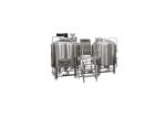 Steam Heating 100L Pilot Brewing Equipment With Glycol Cooling System ISO / CE