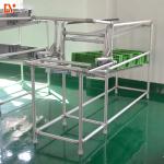 DYJ28-A09D 45 Degree Reinforced Aluminum Pipe Joint Od28mm ISO