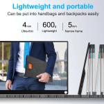 14-17.3 Inch Compatible Portable Laptop Dual Monitor Touch Screen For Display