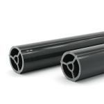 Transparent Colorful Plastic Tube PC Acrylic Clear Polycarbonate Pipe Extrusion
