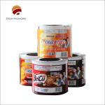 Custom Snack Packaging Bag CMYK/PANTON 10 Colors Aluminum Foil PET/AL/PE Matt Or