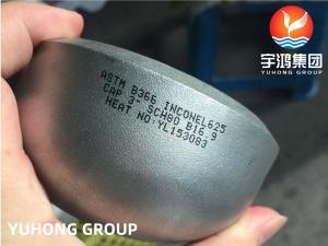 China Butt Weld Fittings SB366 Inconel 625 ( UNS N06625 ) 600 825 CAP on sale