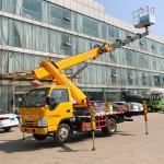 Diesel 6*4 Hydraulic Lift Platform Truck 27m Truck Mounted Aerial Working