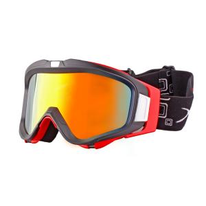 Wholesale Womens Reflective Snow Goggles Fashion Design Green Color Lightweignt Adjustable from china suppliers
