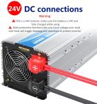 Giandel 4000W 24V Pure Sine Wave Inverter 1.5Amps With Four AC Outlets