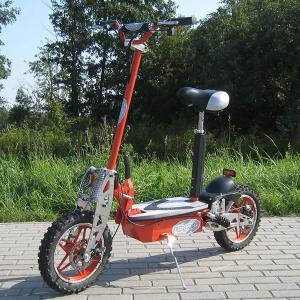 Wholesale 1000w Foldable Electric Scooter With Big Wheel Rim , Front And Rear Disc Brake from china suppliers