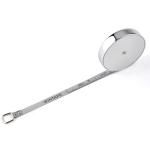 Wintape 2m 80inches Silver Tapeline Steel Measurement Tape With Metal Case For
