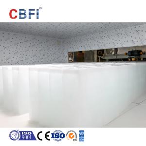 Stainless Steel PLC Controlled Ice Block Machine 3-200ton/day Capacity CE/ISO