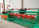 9.0KW Wire Mesh Weaving Machine , 100mm Diamond Mesh Fencing Machine
