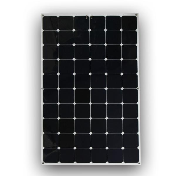 Frameless 180W SunPower High Efficiency Solar Panels Lightweight With PET