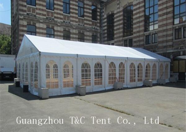 Light Frame Steel Structure Large Wedding Tents , Fire Retardent Commercial