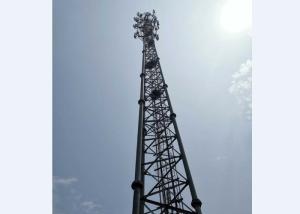 Wholesale Galvanized Microwave Communication Tower With Reinforcement Tower Members from china suppliers