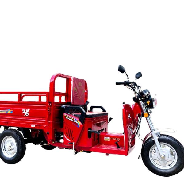 DAYANG 201-250cc Air-cooling Engine Gasoline Open Type Red Motorized Passenger