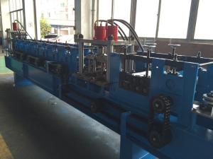 Wholesale Carbon Steel , GI Rack Roll Forming Machine Angle Size 65mm Shaft Dia from china suppliers