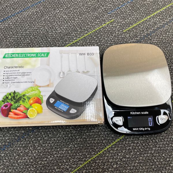 Food Scales Digital 0.1g Electronic Kitchen Scale 6kg USB Nutrition Baking Scales Function Weight Measuring division 1g