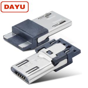 Wholesale Solder Type 2 Pin Micro Connector 1 Year Warranty For Samsung LG USB Cable from china suppliers