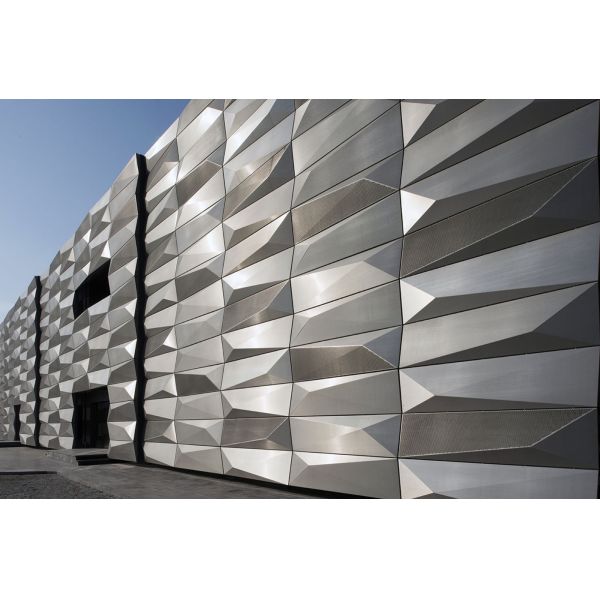 Customized PVDF Coated Aluminum Wall Panels Wood Color For Interior / Exterior Decoration