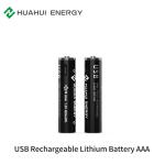 1.5V USB Cylindrical Rechargeable Battery with Work Temperature -20C to 60C