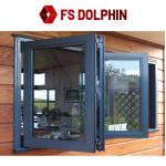 Waterproof Aluminum Casement Window Double Glazed Tilt And Turn Window