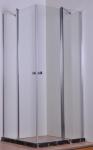 Square Corner Entry Glass Shower Cubicles 900 X 900 Free Standing Type