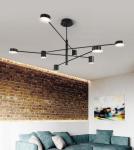 Modern and simple Nordic creative chandeliers Atmospheric living room, dining