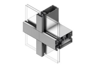 Wholesale Waterproof Glass Aluminum Curtain Wall Systems High Security Performance from china suppliers
