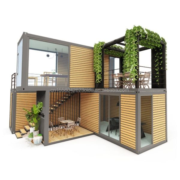 Detachable Container 20ft Luxury Modular Prefabricated Container House for