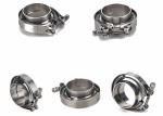 Ss304 OEM 2.5 Inch V Band Clamp With Male And Female Flange