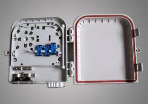 Wholesale FTTB Ultra Violet Resistant Mini 16 Core ST / LC Fiber Optic Terminal Box from china suppliers