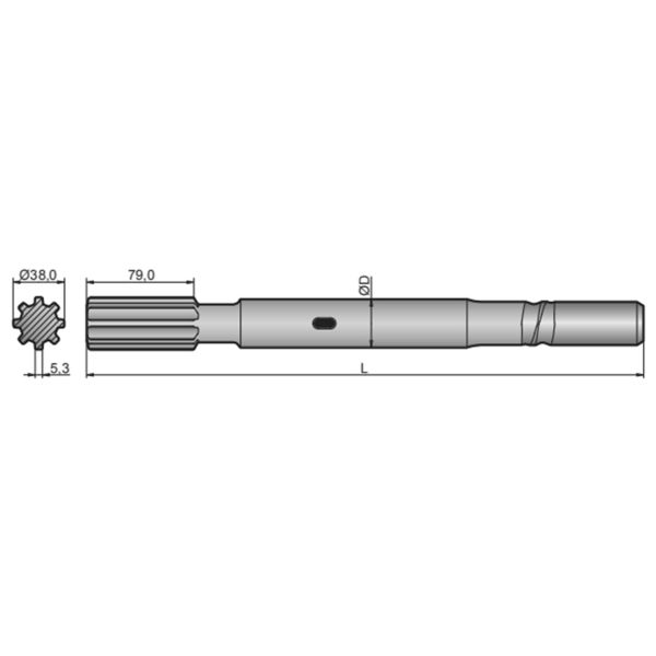 Carbide Drill Bits R32 Top Hammer Drilling Tools