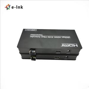 Wholesale 4K HDMI 2.0 KVM USB over Fiber Optic Extender from china suppliers
