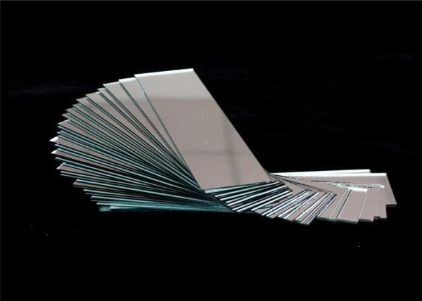 5 mm Thickness Custom Size Mirror Glass , Waterproof Coating Thin Mirror Glass