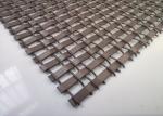 Red Copper Square Hole W1000mm L2000mm Decorative Metal Mesh For Home
