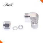 316 Stainless Steel Tube Fittings , Seamless Elbow Pipe Fitting For Hydrogen