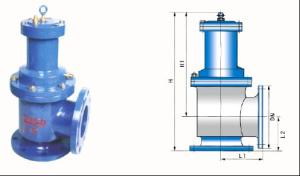 Wholesale L Shaped Cup Pressure Regulator Valve 400mm Durable Sealing Performance from china suppliers