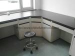 Chemical Resist Laboratory Workbench Furniture Sidebench Electric Supply