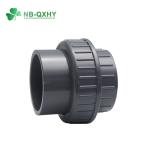 EPDM Rubber PVC Ball PVC Handle BS Standard PVC Valves Single Union Ball Valves
