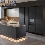 LED Pendant Light in Grey Color for Kitchen Island and Center Table Modern